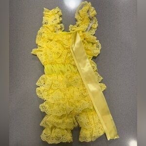 NB baby girl lace outfit